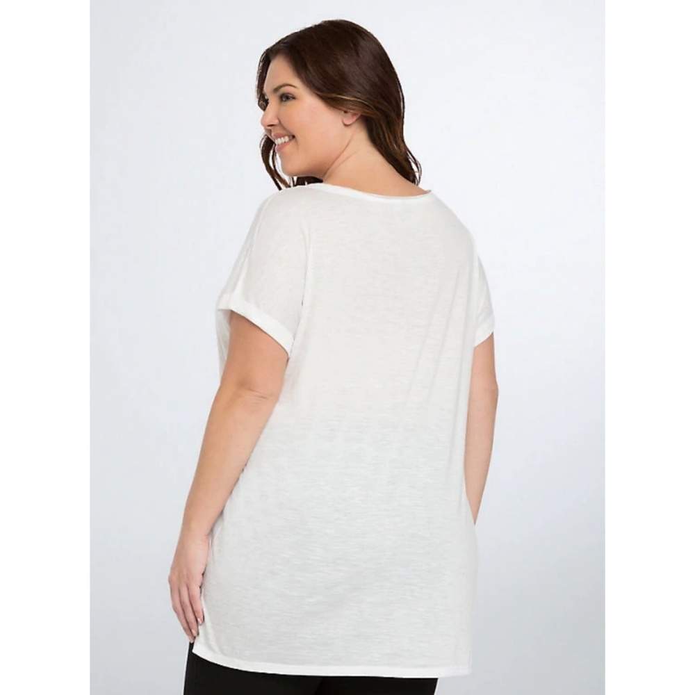 [1X] Torrid - Xo Slouchy Tee - Picture 3 of 3